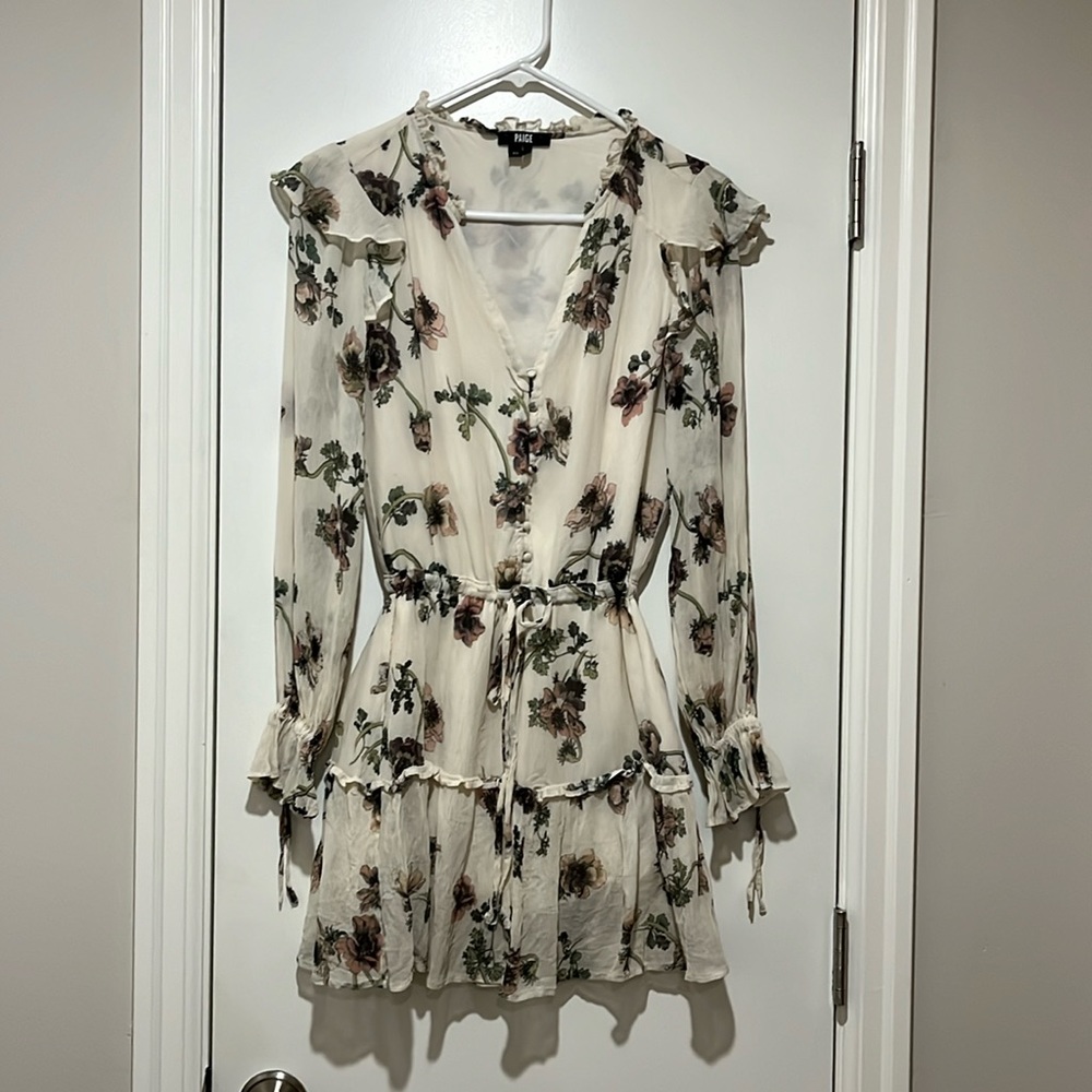 Paige Pomello floral dress